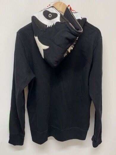 商品画像：Panda Full Zip Hoodie/ジップパーカー/M/コットン/BLK/001ZPK801006M 2