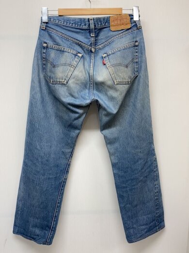 商品画像：80s/REDLINE/レッドライン/赤耳/黒カン/パンツ/31/デニム/IDG/501/ボタン裏524 2