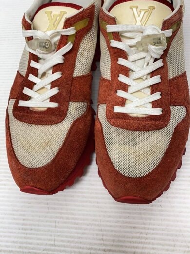 商品画像：ローカットスニーカー/US8/RED/スウェード 3