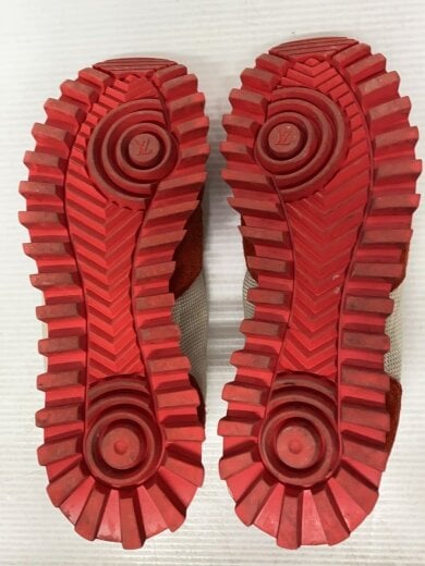 商品画像：ローカットスニーカー/US8/RED/スウェード 6