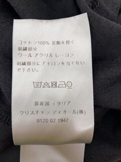 商品画像：Tシャツ/M/コットン/BLK/293J645A0677 4