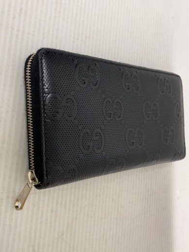 商品画像：GGエンボス ジップアラウンド/長財布/レザー/BLK/レディース/625563 496085 3