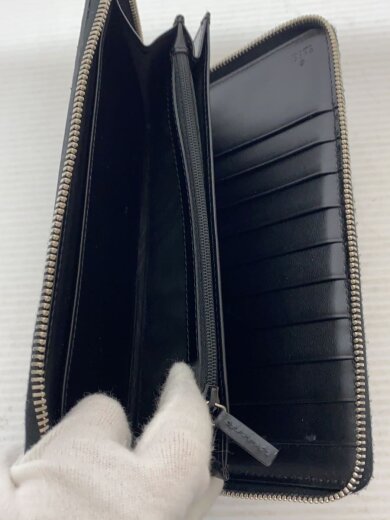 商品画像：GGエンボス ジップアラウンド/長財布/レザー/BLK/レディース/625563 496085 9
