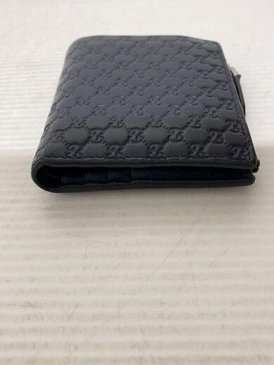 商品画像：2つ折り財布_マイクログッチシマ/レザー/NVY/レディース 5