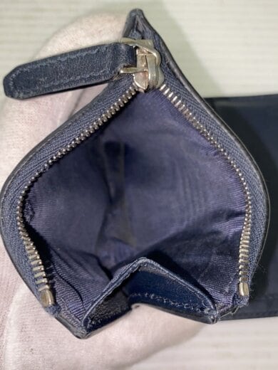 商品画像：2つ折り財布_マイクログッチシマ/レザー/NVY/レディース 8
