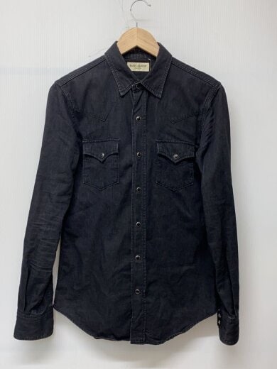 商品画像：エディ期/archive/denim western shirts/長袖シャツ/XS/BLK/407715 1