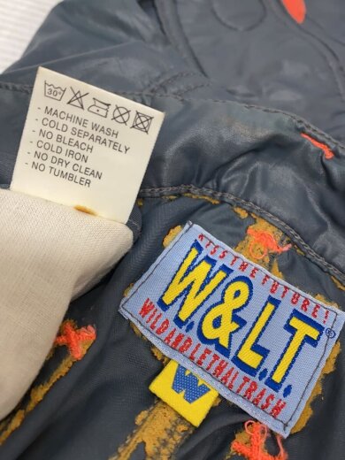 商品画像：90s/archive/BIKER PANTS/膝立体/ボトム/XS/GRY 5