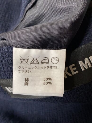 商品画像：コットンリネンテーラードジャケット/段返り/3B/4/NVY/無地 5