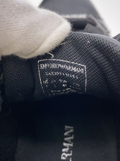 商品画像：ローカットスニーカー/40/BLK/レザー/X4X308XM485 5