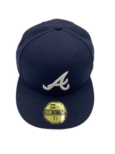 商品画像：キャップ/7 5/8/コットン/NVY/メンズ 1