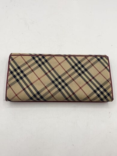 商品画像：長財布/キャンバス/RED/チェック/レディース 2