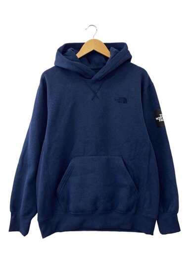 商品画像：SQUARE LOGO HOODIE_スクエアロゴフーディー/XL/コットン/NVY/無地 1