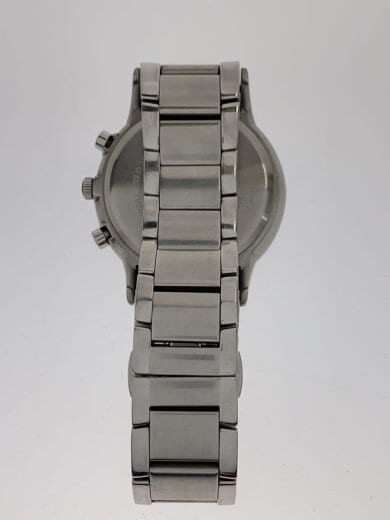 商品画像：クォーツ腕時計/アナログ/ステンレス/BLK/SLV/SS/AR-2434 5