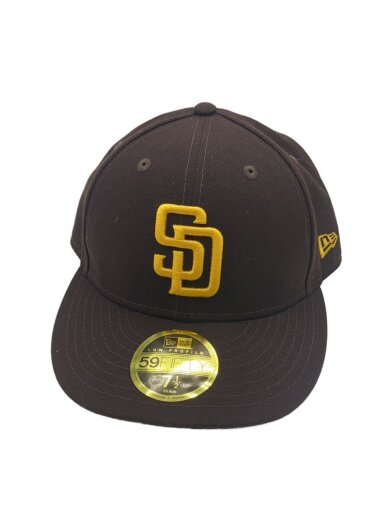 商品画像：キャップ/7 1/2/BRW/無地/メンズ/SDロゴ 1