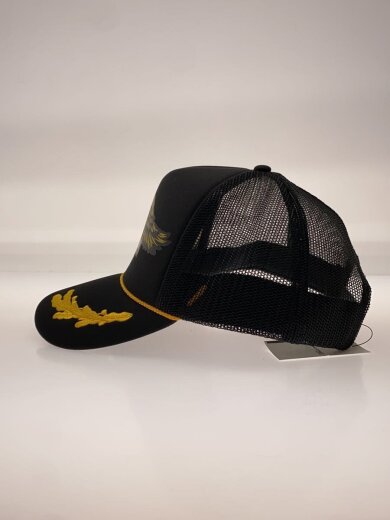 商品画像：キャップ/FREE/ポリエステル/BLK/無地/メンズ/HD2522// 2