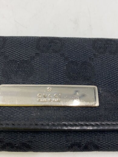 商品画像：キーケース/キャンバス/BLK/無地/レディース// 3