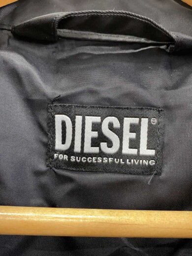 商品画像：シングルライダースジャケット/M/ナイロン/BLK/無地// 3