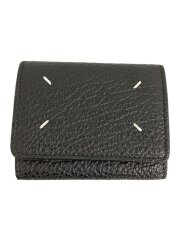 3つ折り財布/PVC/BLK/メンズ/SA3UI0010