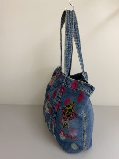 画像：Hysteric Miniトートバッグ/デニム/IDG2