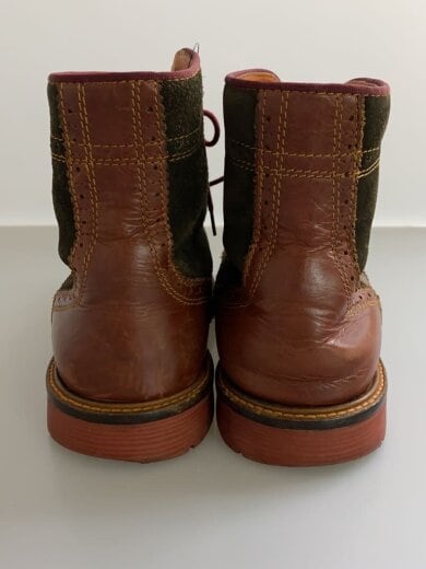 商品画像：レースアップブーツ/US9.5/BRW/D0021 6