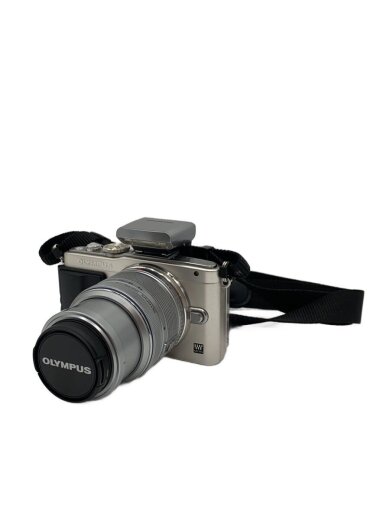商品画像：デジタル一眼カメラ OLYMPUS PEN Lite E-PL5 ダブルズームキット [シルバー]// 1