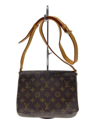 商品画像：ミュゼット・タンゴ_モノグラム・キャンバス_ショートショルダー/PVC/BRW 1