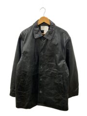 Buffalo Crack Leather レザージャケット・ブルゾン/2/牛革/BLK/11232161