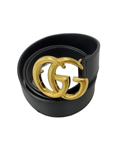 商品画像：ベルト/レザー/BLK/無地/メンズ 1