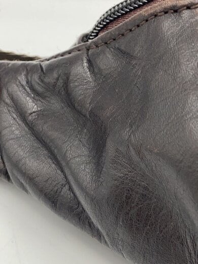 商品画像：ショルダーバッグ/レザー/BRW 7