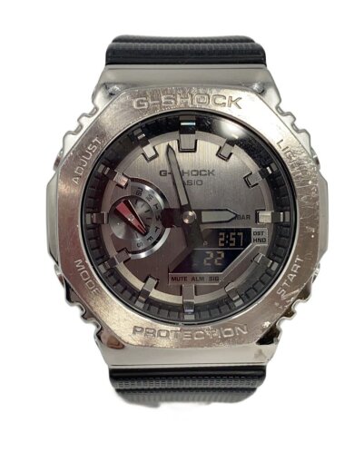 商品画像：クォーツ腕時計_G-SHOCK/デジアナ/ラバー/SLV/SLV// 1