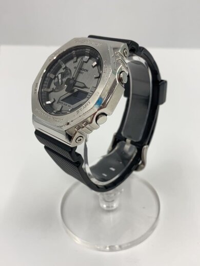 商品画像：クォーツ腕時計_G-SHOCK/デジアナ/ラバー/SLV/SLV// 2