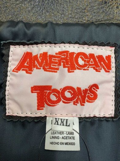 商品画像：AMERICAN TOONS/スタジャン/XXL/--/BLK/ガーフィールド 3