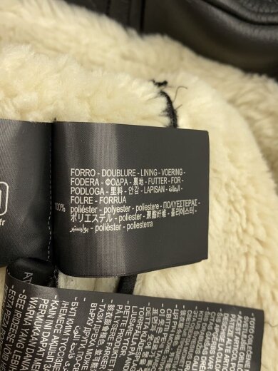 商品画像：ジャケット/L/フェイクレザー/BLK/3046/458/800 4