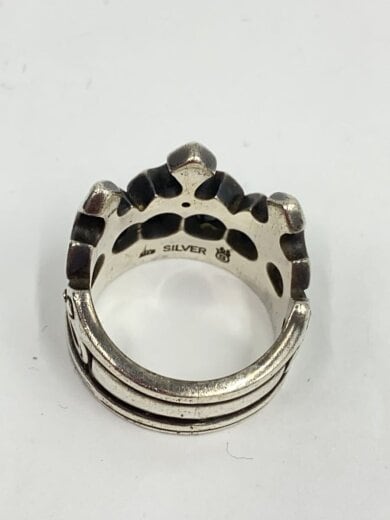 商品画像：クラウン リング/SILVER/18号/メンズ 3