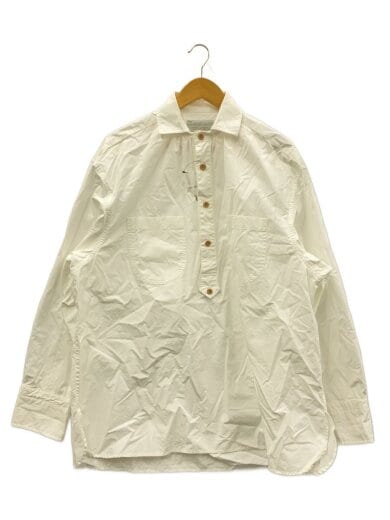 商品画像：長袖プルオーバーシャツ/2/コットン/WHT/25SCM-B04113 1