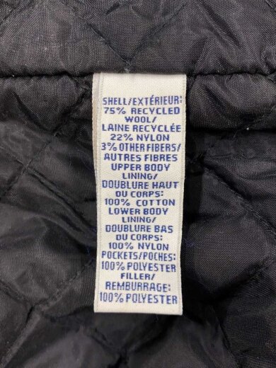 商品画像：ジャケット/L/ウール/BLK 4