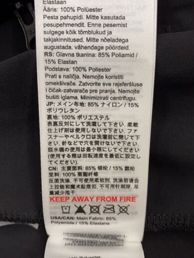 商品画像：ジャケット/XS/ナイロン/BLK 4