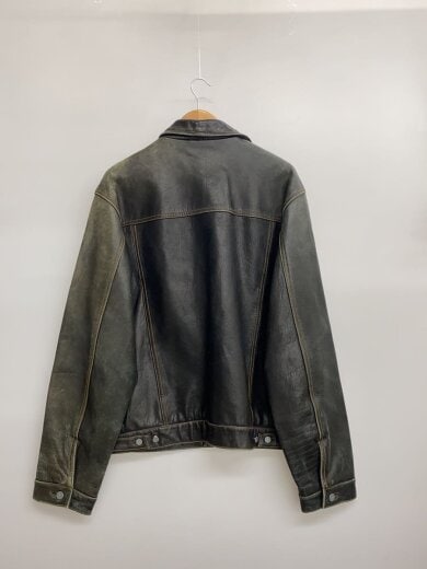 商品画像：レザージャケット・ブルゾン/XL/レザー/BLK/GMRF080// 2