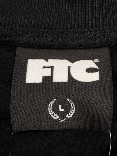 商品画像：FTC SCRIPT LOGO PULLOVER HOODY/パーカー/L/コットン/BLK/FTC025AWSW02// 3