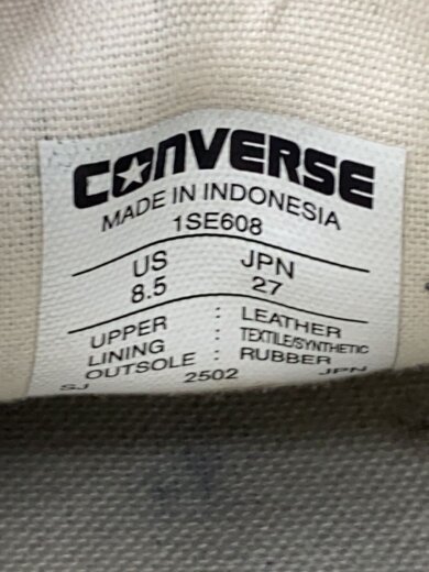 商品画像：WACKO MARIA CONVERSE ONE STローカットスニーカー/27cm/BLK/スウェード/1SE608// 5