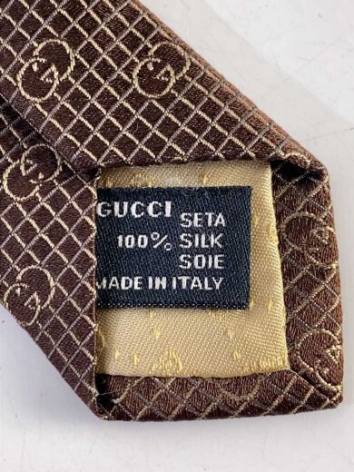 商品画像：ネクタイ/シルク/BRW/総柄/メンズ 5