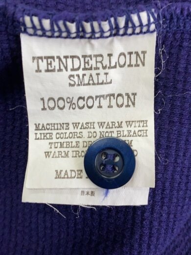 商品画像：半袖シャツ/S/コットン/NVY/無地 4