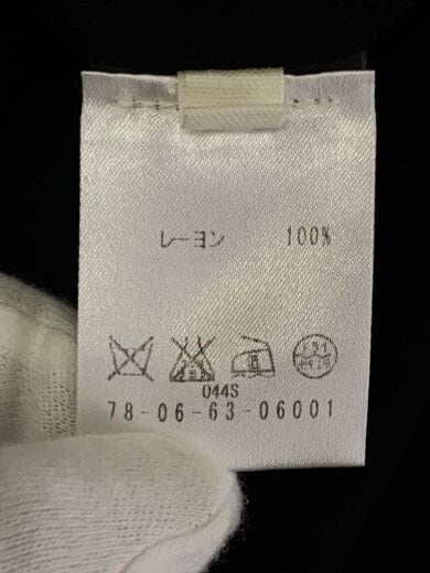 商品画像：半袖ワンピース/34/レーヨン/BLK/78-06-63-06001 5