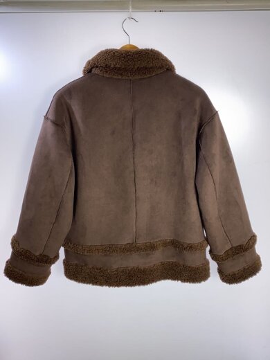 商品画像：ジャケット/S/ポリエステル/BRW/無地/1625-199-5308 2