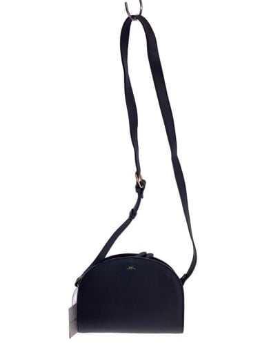 商品画像：ショルダーバッグ/レザー/BLK/無地/f61392 1