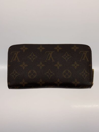 商品画像：1)ジッピー・ウォレット_モノグラム・キャンバス/PVC/BRW/メンズ 2