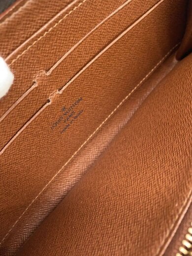 商品画像：1)ジッピー・ウォレット_モノグラム・キャンバス/PVC/BRW/メンズ 6