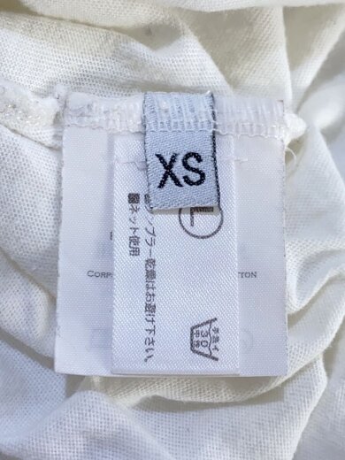 商品画像：Tシャツ/XS/コットン/WHT/無地 4