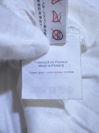 商品画像：Tシャツ/XS/コットン/WHT/無地 5