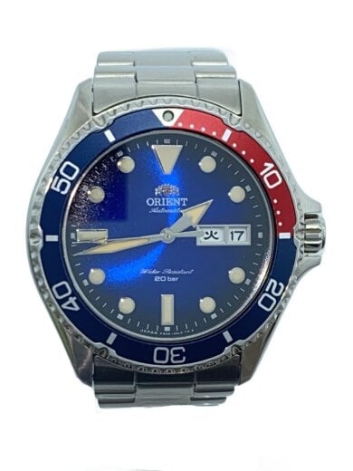 商品画像：自動巻腕時計/アナログ/ステンレス/NVY/SLV/SS/RN-AA0812L 1